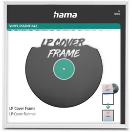 Hama 181446 LP-Cover Rahmen 31,5 x 31,5 weiß Alu