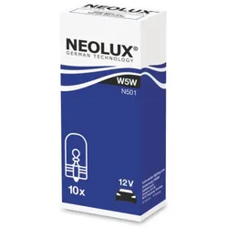 Glühlampe Sekundär NEOLUX W5W 12V, 5W, 10 Stück