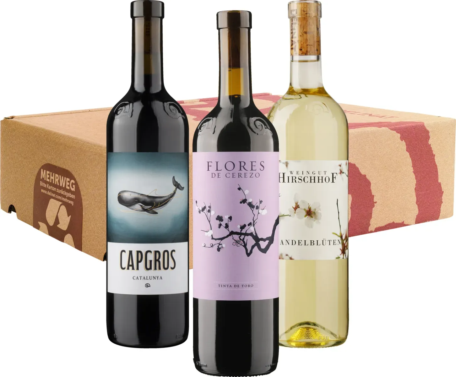 Probierpaket «Genuss-Kreislauf» 3 x 1 Fl. = 3 Flaschen à 75 cl, Bio Probierpakete
