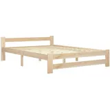 vidaXL Massivholzbett Kiefer 140x200 cm649443
