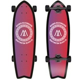 Madrid Fish 29 Cruiser Skateboard Gradient - rot