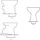 Belvit Stand-WC mit WC-Sitz Bahama Beige