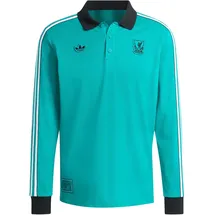adidas FC Liverpool Poloshirt 2025/26 grün Herren langarm Gr. XL