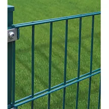 PEDDY SHIELD Doppelstabmattenzaun 3 Matten 1,23 x 6 m grün