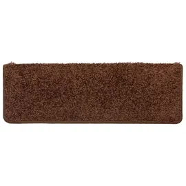 vidaXL Stufenmatten 10 Stk. 65x21x4 cm Braun Rechteckiger Rand