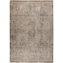 Kayoom Teppich KAYOOM "Amora 259", creme, B:80cm H:13mm L:150cm, Polyester, Teppiche, Teppich, Kurzflor, Vintage, Orient, Hoch Tief Struktur, Wohnzimmer