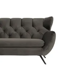 jette home Ecksofa Caldara ¦ grau ¦ Maße (cm): B: 300 H: 94 T: 175.0