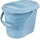 KEEEPER Bio-Abfalleimer Elsa eco", 13 Liter, sky blue mit Deckel, oval, Material: PP / Regranulat, - 1 Stück (1180469500000)