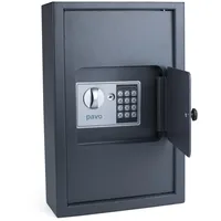 Pavo Schlüsselschrank 50 Haken 8009022 Dunkelgrau