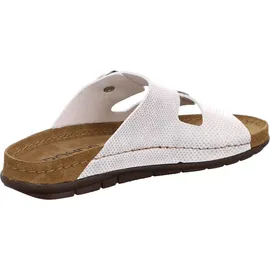 ROHDE Damen Pantolette gemusterter Zweiriemer mit Schnalle Rodigo-D 5872, Größe:38 EU,