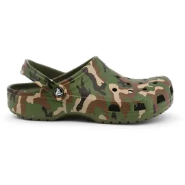 Crocs Classic Printed Camo Clog army green/multi 39-40