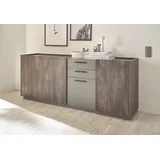 INOSIGN Sideboard »LARGO«, Soft-Close-Funktion, Breite ca. 200 cm, braun