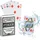 Relaxdays Pokerkarten aus Plastik,