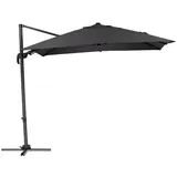 Schneider Rhodos eco Twist Ampelschirm 270x270cm Dunkelgrau