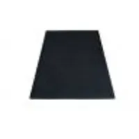 Arbeitsplatzmatte - Yoga Flex Basic - 60 x 90 cm - Stärke 14 mm - schwarz - miltex - genoppt - Nitrilkautschuk