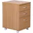 Wohnling Kilian Rollcontainer 40 x 60 x 45 cm braun