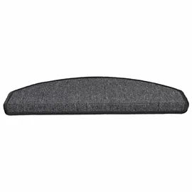 vidaXL 15 Stk. Treppenmatten Anthrazit 65 x 24 x 4 cm