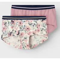 NAME IT Mädchen Nkfhipster 2p Nostalgia Flower Noos, Nostalgia