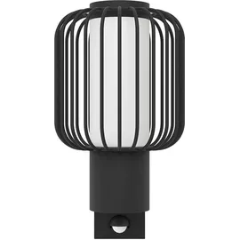 EGLO Außenleuchte Kunststoff/Metall/Stahl H 32,0 cm inkl. Bewegungsmelder schwarz