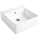 Villeroy & Boch Spülstein Einzelbecken stone white + Handbetätigung