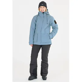 Slope Skijacke "Chescott", Damen, Gr. XL, blau, 100% Polyamid, unifarben, normal, ohne Ausschnitt, Jacken Skijacke, mit hoher Wasserdichte