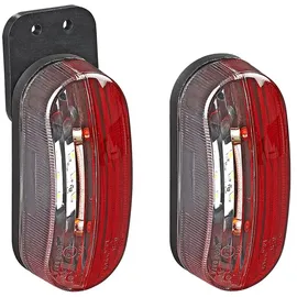 PRO PLUS Umrissleuchte 6 LED rot/weiß links