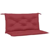 vidaXL Auflage für Hollywoodschaukel 100 x 50 x 7 cm weinrot