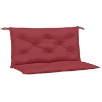 vidaXL Auflage für Hollywoodschaukel 100 x 50 x 7 cm weinrot