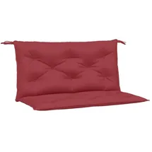 vidaXL Auflage für Hollywoodschaukel 100 x 50 x 7 cm weinrot