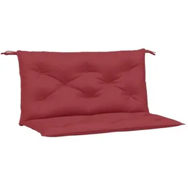 vidaXL Auflage für Hollywoodschaukel 100 x 50 x 7 cm weinrot