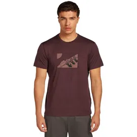 Icebreaker Merino 150 Tech Lite In The Wild Kurzarm-t-shirt - Java - XL