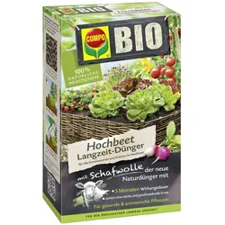 Compo BIO Hochbeet Langzeit-Dünger mit Schafwolle