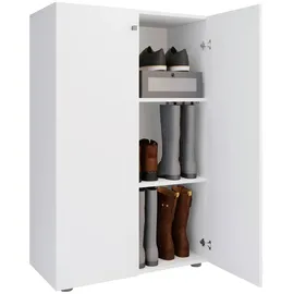VCM Lona 70 x 110 x 39 cm weiß / weiß