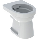 Geberit Renova Stand-WC Flachspüler, Abgang horizontal Rimfree weiß/KeraTect 501984008