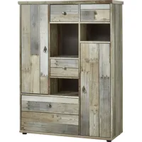 Innostyle »BONANZA«, (1 St.), 2 Holztüren, 3 Schubladen, 11