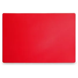 HENDI Schneidebrett 450 x 300 x 13 mm Kunststoff 1-tlg. Rot