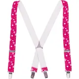 Playshoes Hosenträger Hosenträger Sterne, Pink Sterne, 60 - 60