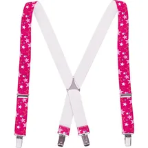 Playshoes Hosenträger Hosenträger Sterne, Pink Sterne, 60 - 60