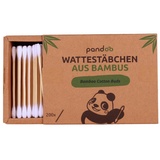 pandoo Bambus-Wattestäbchen, 200 Stück