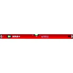 Sola Wasserwaage L.150cm BIG X Libelle/Lupeneffekt Alu.-Profil