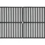 GFTIME Grillrost 38 X 28,6 cm Gusseisen silber