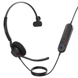 JABRA Engage 40 Inline Link MS schnurgebundenes Mono On Ear Headset USB-A