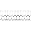 Novel Gläserset, Klar, Glas, 18-teilig, 220 ml, ISO 9001, Lfgb, Made in Europe, Essen & Trinken, Gläser, Gläser-Sets