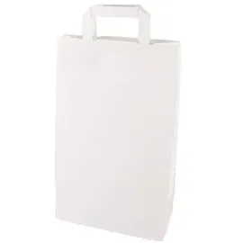 Papstar Geschenkverpackung, 86446 Papiertüte Weiß
