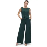 Vera Mont Jumpsuit mit Knotendetail, Dunkelgruen, 48,