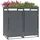 DEGAMO Mülltonnenbox ULM 132 x 124 cm anthrazit