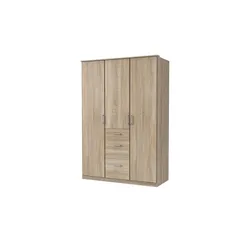 Kleiderschrank  Click ¦ holzfarben ¦ Maße (cm): B: 135 H: 199 T: 58