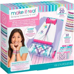 Kreativset MAKE IT REAL "Freundschaftsarmbänder Set", bunt, Kreativsets, Kinder