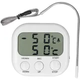 Digitales 2-in-1-fleischthermometer Für Grill, Smoker Und Küchenbackofen