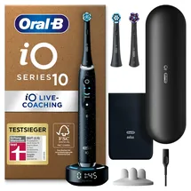 Oral-B iO Series 10 Plus Edition cosmic black + Reiseetui + Aufsteckbürsten 3 St.